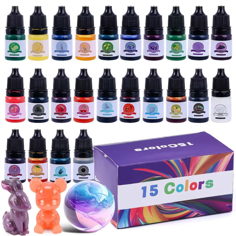 Uv Resin Clear Hard - Epoxy Resin Color Pigment 24 Vivid