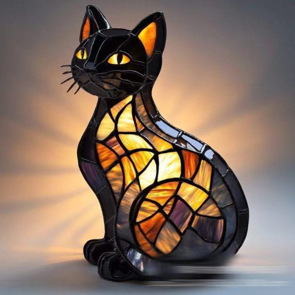 Resin Artist - New Dog Series Resin Figurines LED