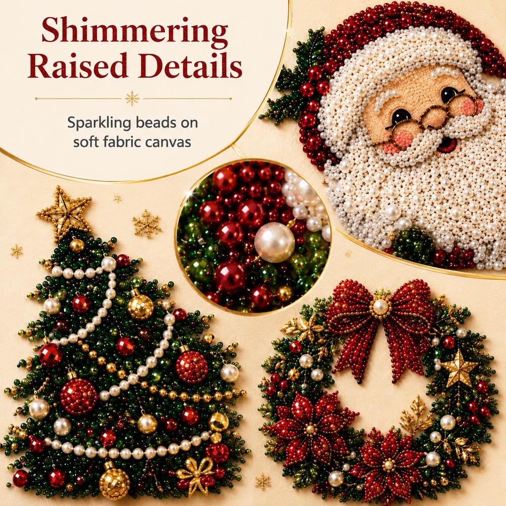 Christmas Santa Claus Pearl Ar - Resin Art Diy recension och pris