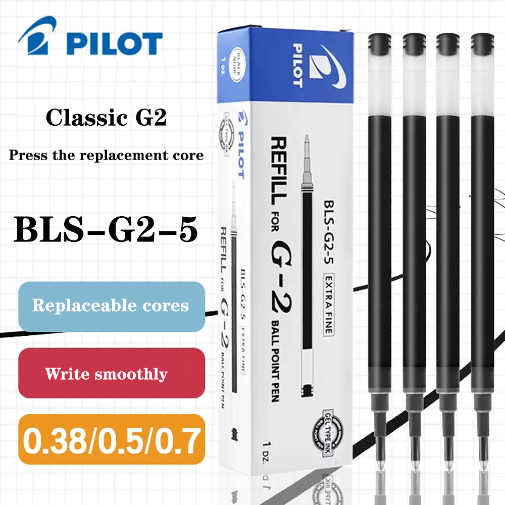 6pcs Japan PILOT Gel Pen Refil - Pilot Pen G2 recension och pris