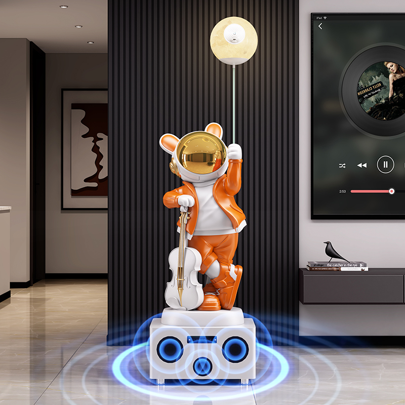 Home Decor 136CM Rabbit Astron - Resin Art In Floor recension och pris