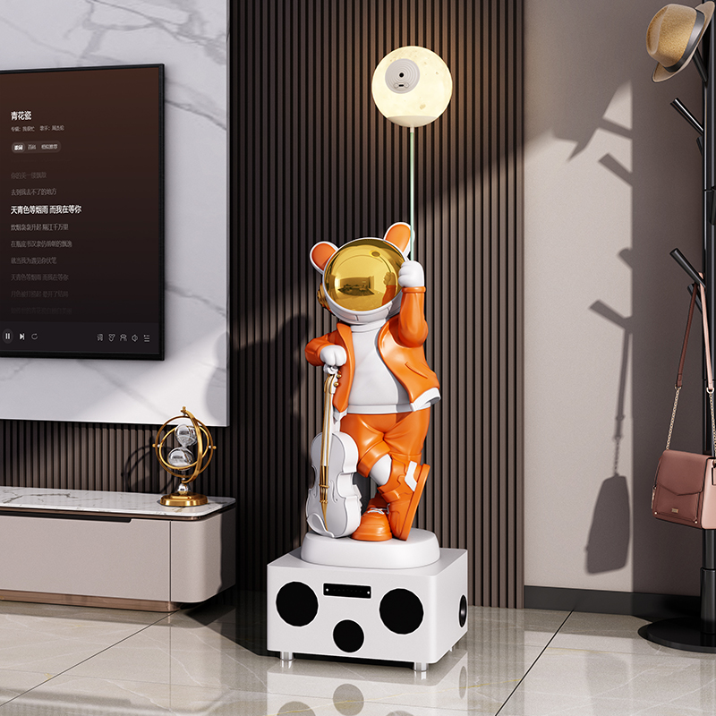 Home Decor 136CM Rabbit Astron - Resin Art In Floor recension och pris
