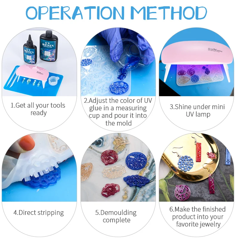 Hard UV Resin Glue Kit Fast Cu - Uv Resin Clear Hard recension och pris