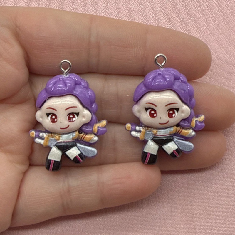 10pcs resin cartoon pendant, D - Resin Art Gift Ideas recension och pris