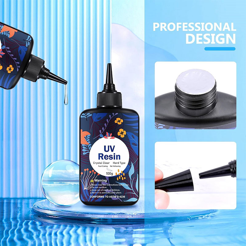 1 piece of 100G upgraded UV re - Uv Resin Clear Hard recension och pris