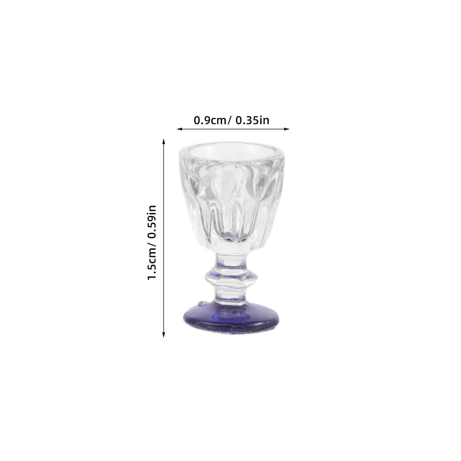 15Pcs Artistic Blue-Bottom Min - Resin Artist recension och pris
