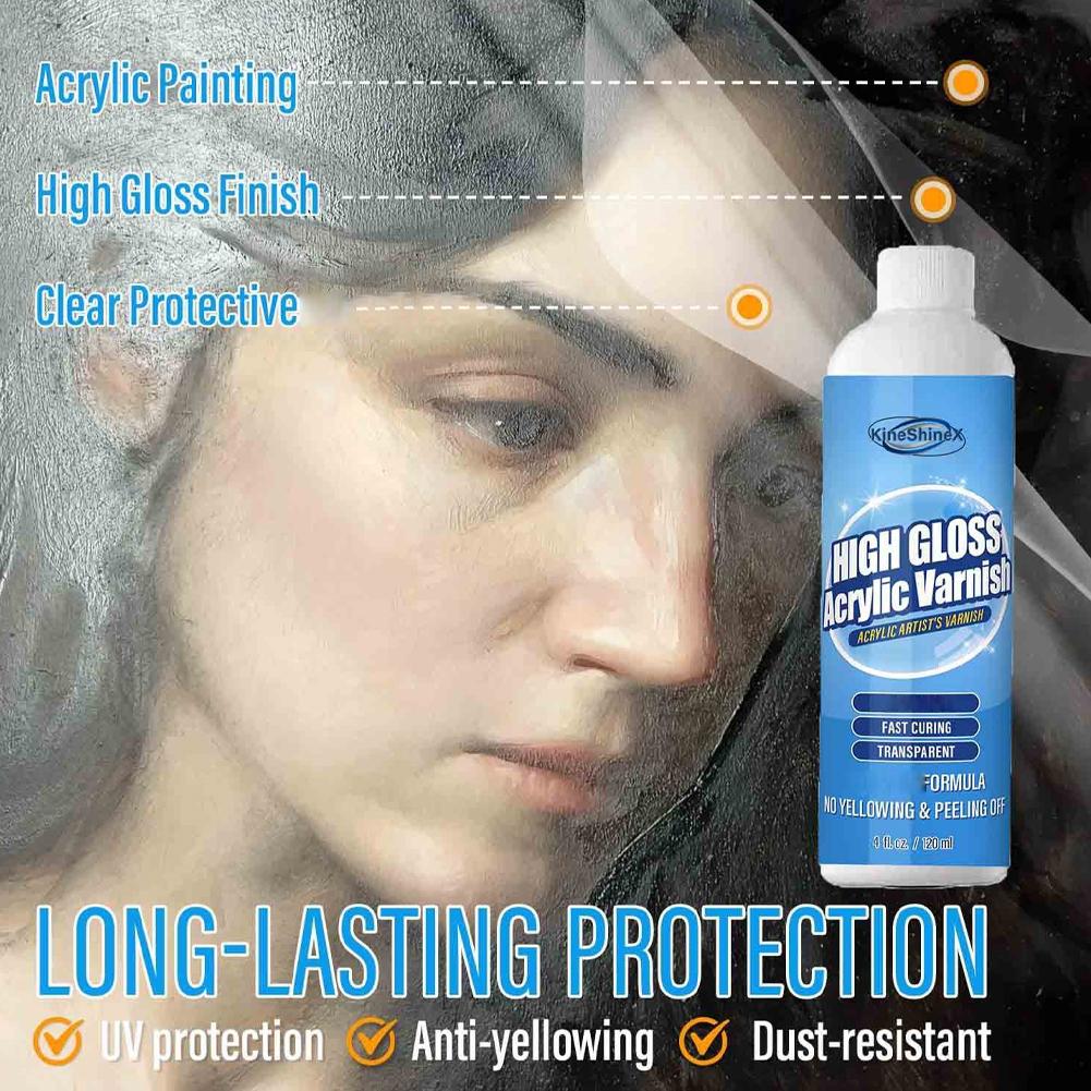 120ml High Gloss Acrylic Varni - Resin Artist recension och pris