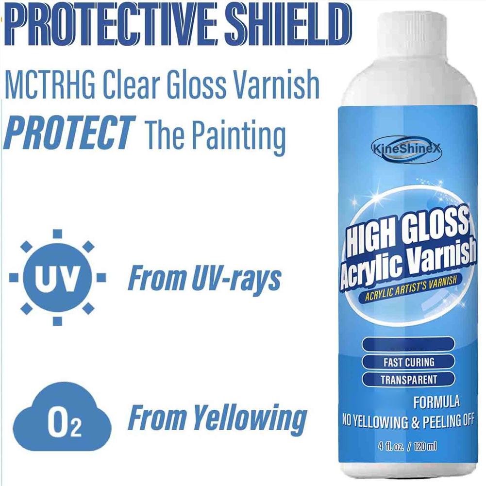 120ml High Gloss Acrylic Varni - Resin Artist recension och pris