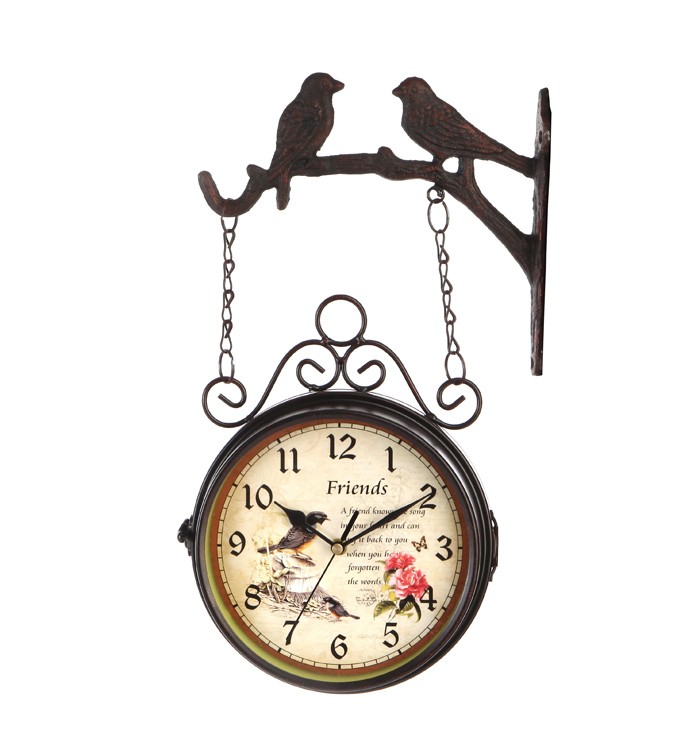 Unique gift -RETRO vintage art - Resin Art Wall Clock recension och pris