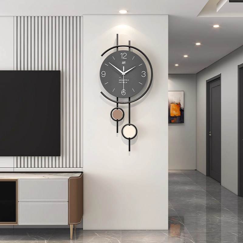 Aesthetic Interior Wall Watch  - Resin Art Wall Clock recension och pris