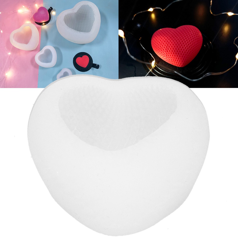 Resin Casting Mould Woven Hear - Resin Art Love recension och pris