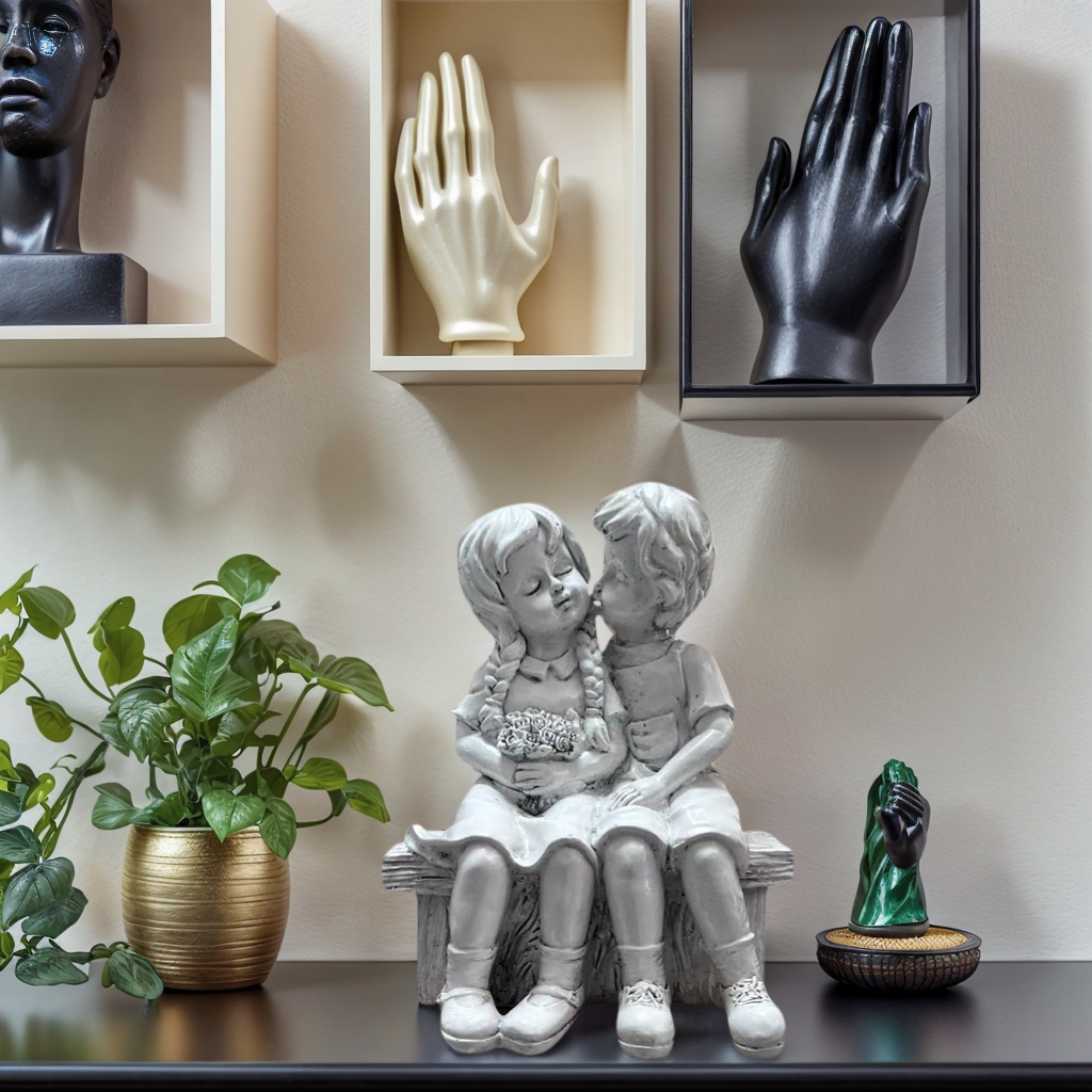 Cute Little Boy And Girl Resin - Resin Art Love recension och pris