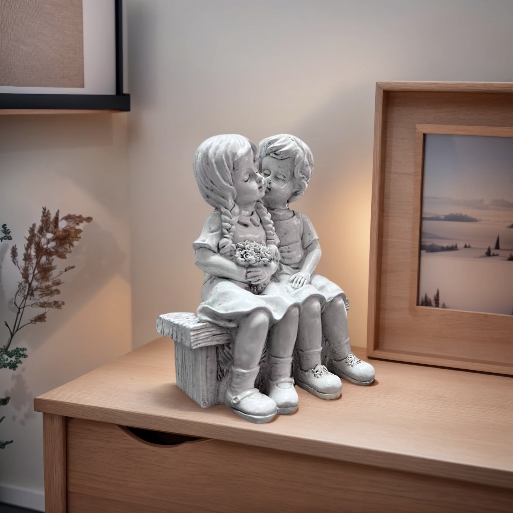 Cute Little Boy And Girl Resin - Resin Art Love recension och pris