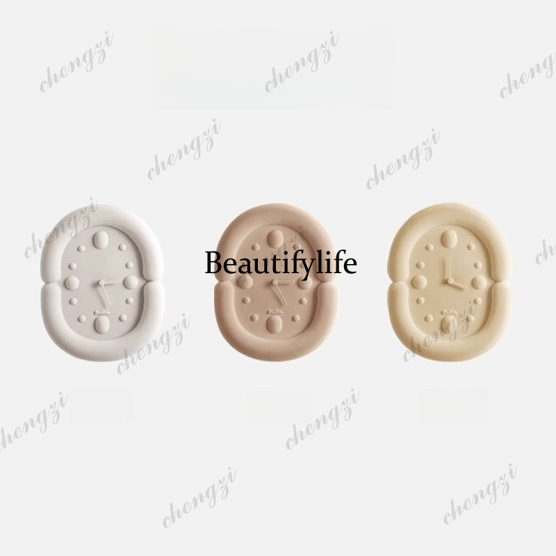 Silent Aesthetic Wall Clocks L - Resin Art Wall Clock recension och pris